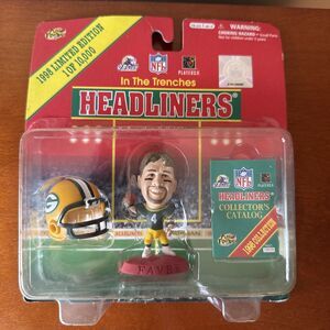 Headliners 1998 Limited Edition NFL Green Bay Packers Original Bobble Head Favre